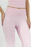 High Waist Leggings - Sakura Pink