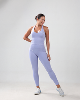 Contour Halter Top - Violet