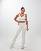 Align Cross Sports Bra - White