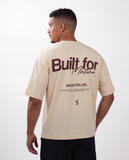 Form Built for Motion Graphic Tee - Beige