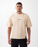Form Built for Motion Graphic Tee - Beige
