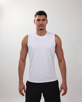 Basis Training Tank - Swan White