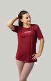 Women’s Layering Training Tee -Maroon