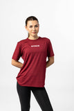 Women’s Layering Training Tee -Maroon