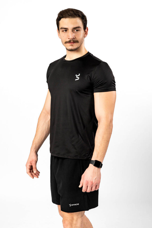 Stride Core Tee -Black