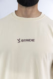 Built for Motion Oversized Tee - Beige