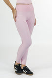 High Waist Leggings - Sakura Pink