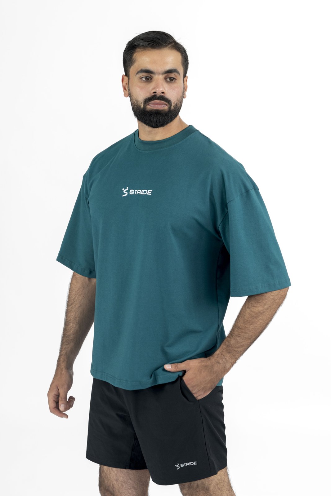 Chase Goals Oversized Tee - Dark Green