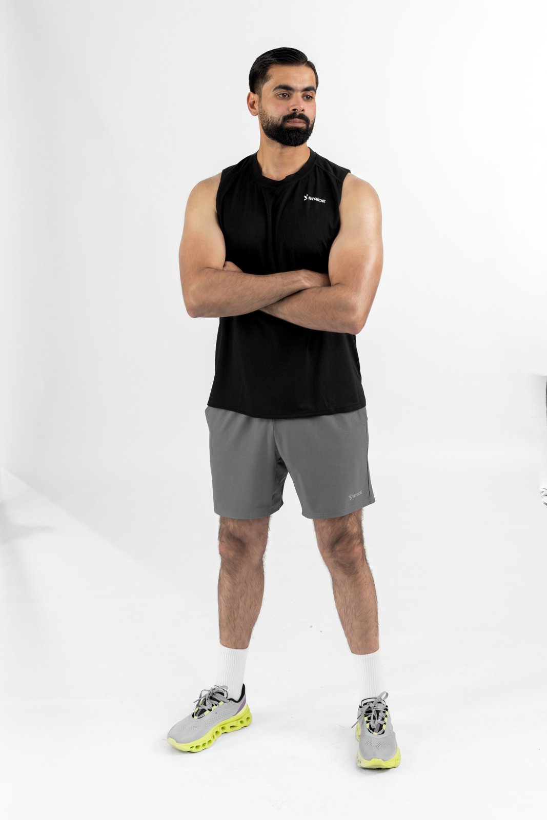 Stride Tank Top - Black