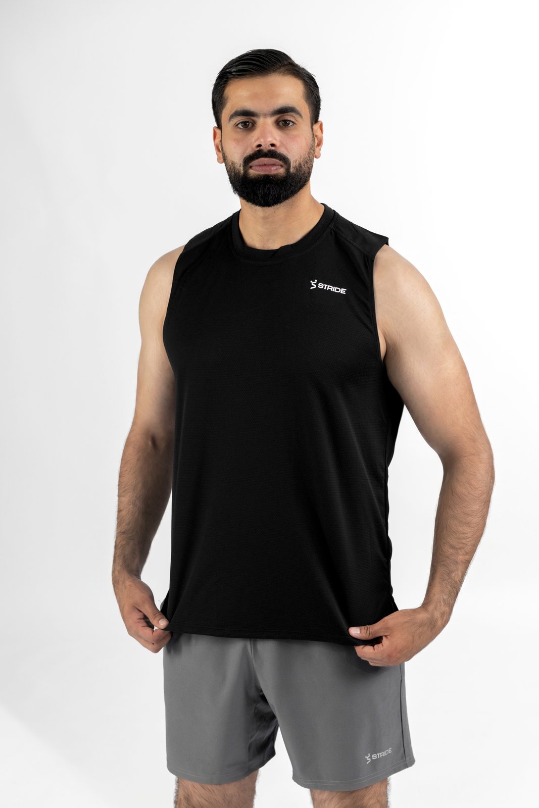 Stride Tank Top - Black