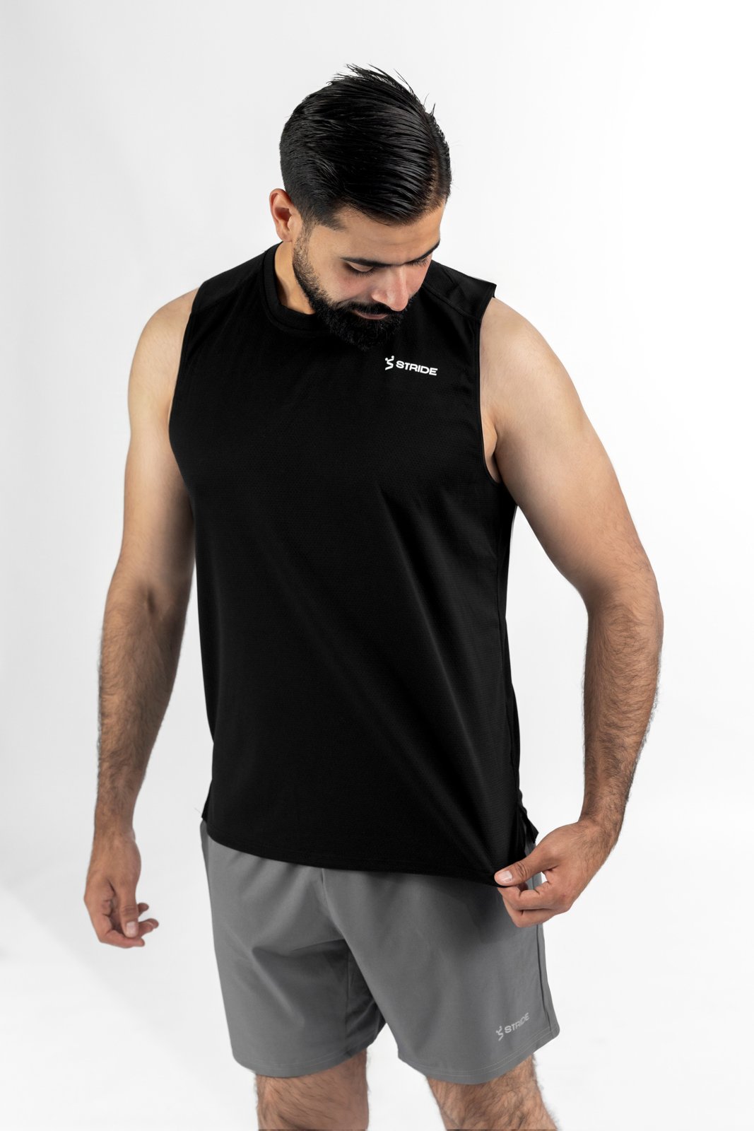 Stride Tank Top - Black