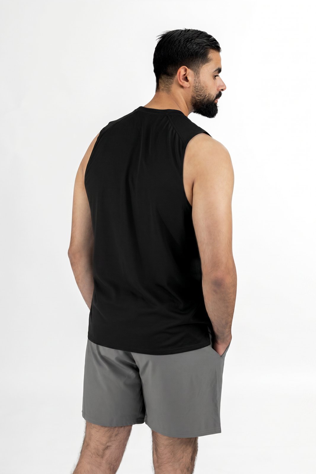 Stride Tank Top - Black