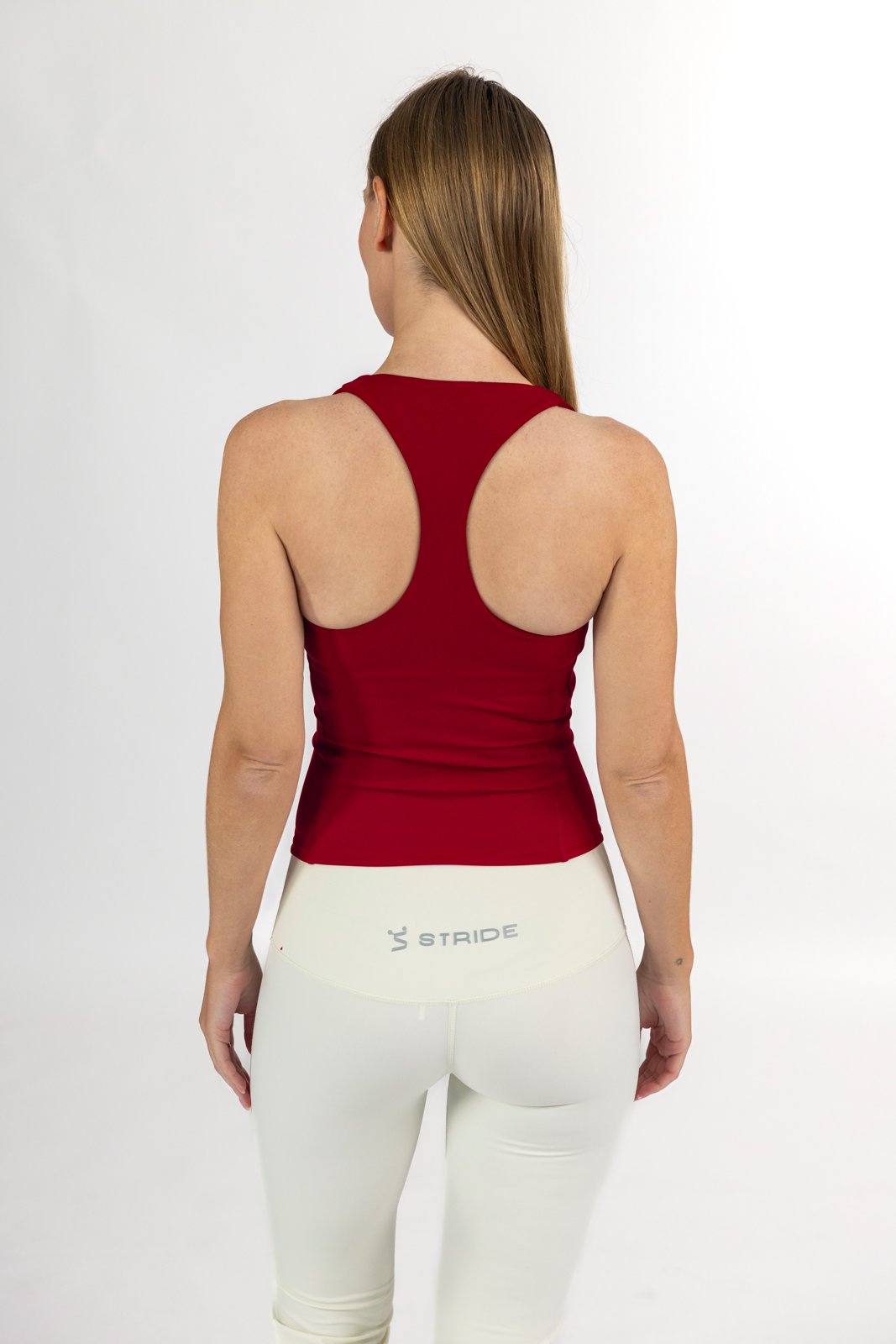 STRIDE Core Tank - Cherry Red
