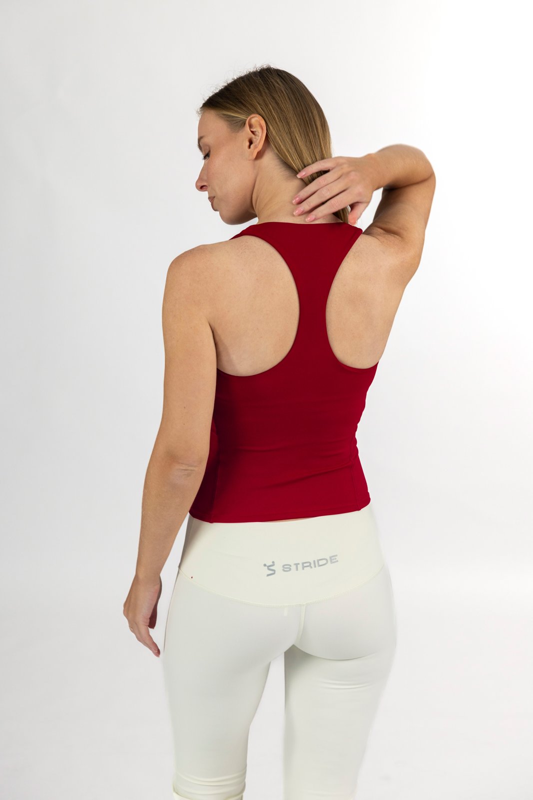 STRIDE Core Tank - Cherry Red