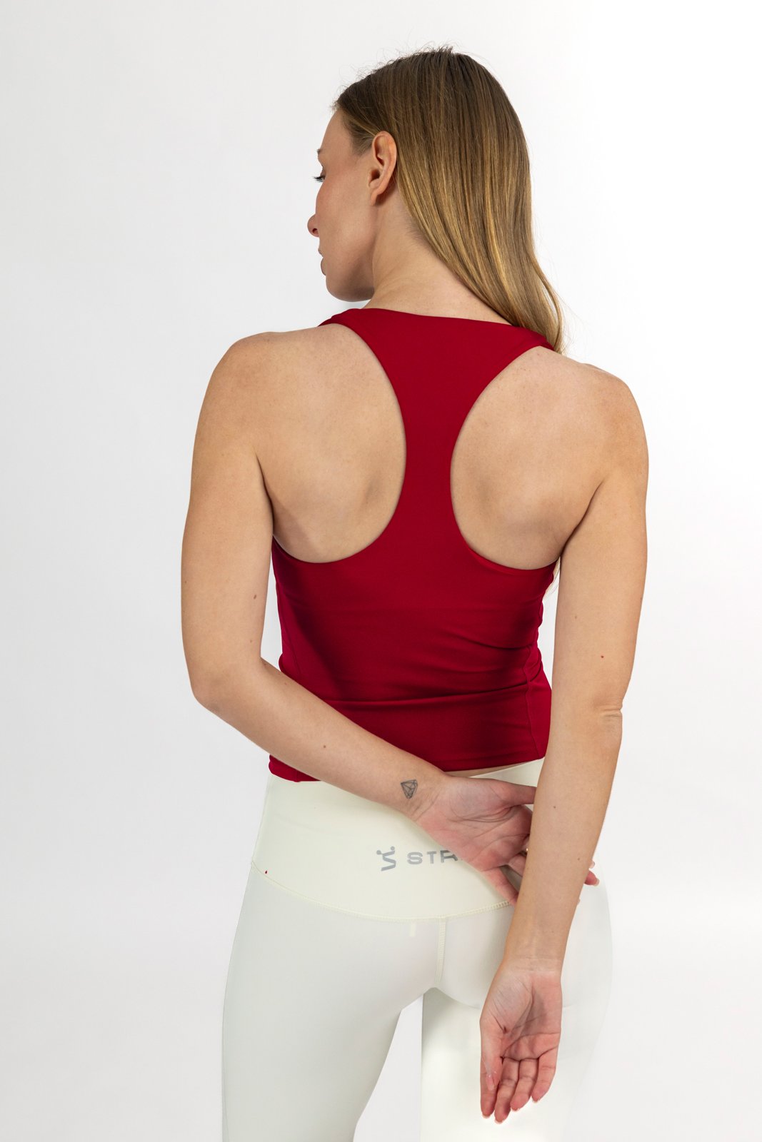 STRIDE Core Tank - Cherry Red