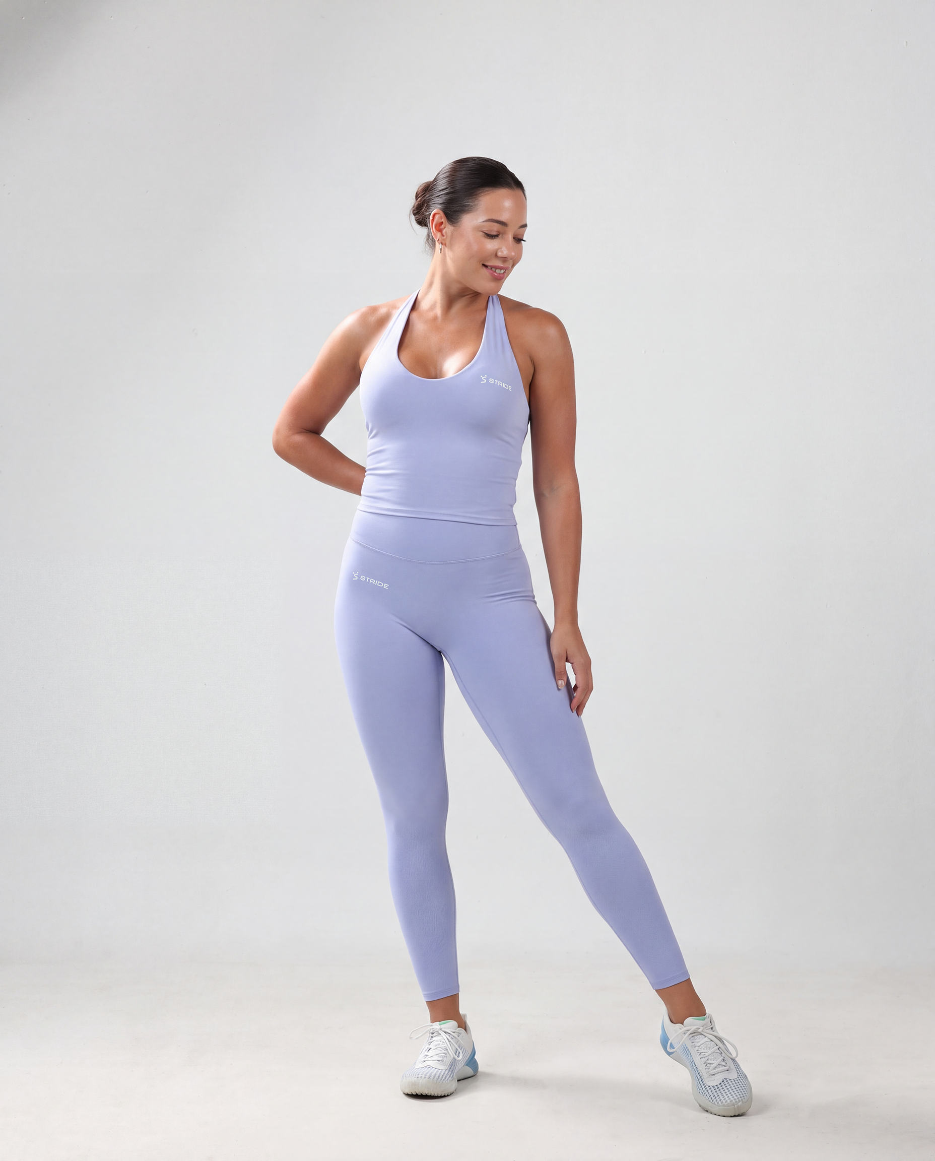 Contour Halter Top - Violet