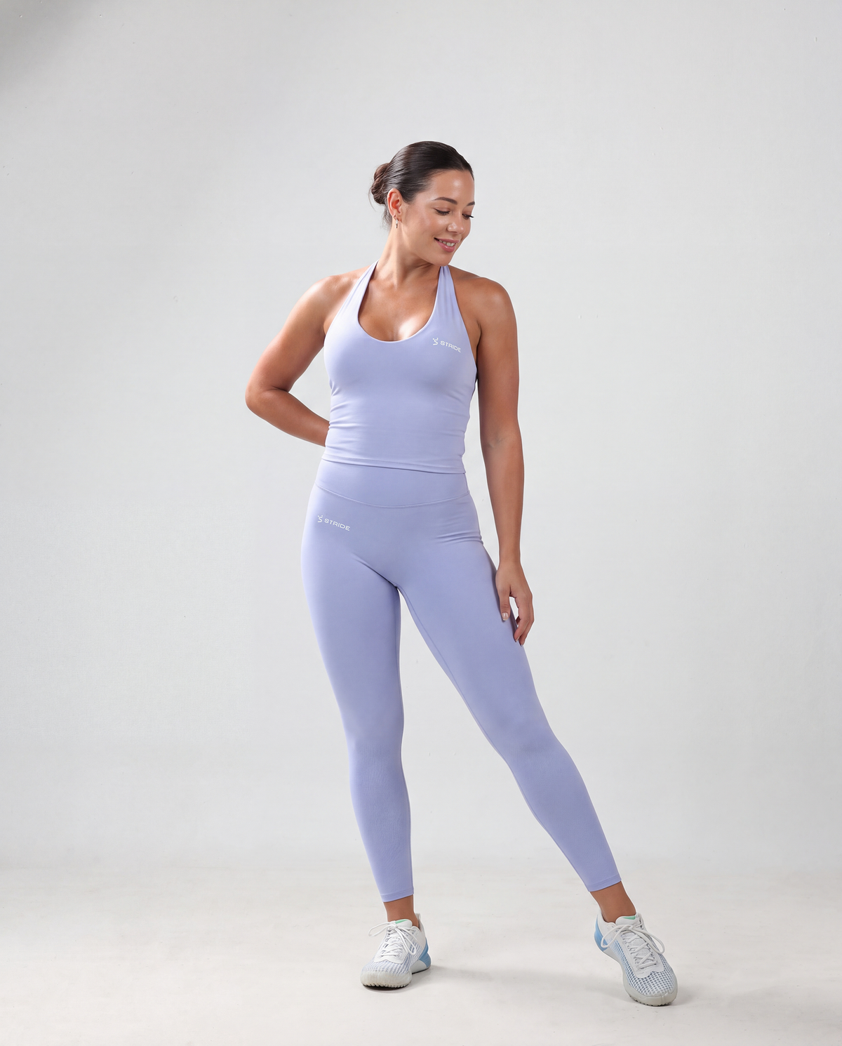 Contour Halter Top - Violet