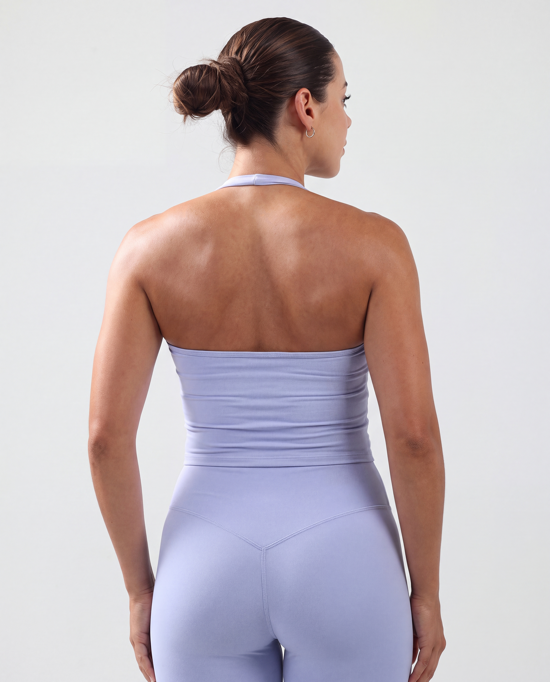 Contour Halter Top - Violet