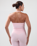 Contour Halter Top - Sakura Pink