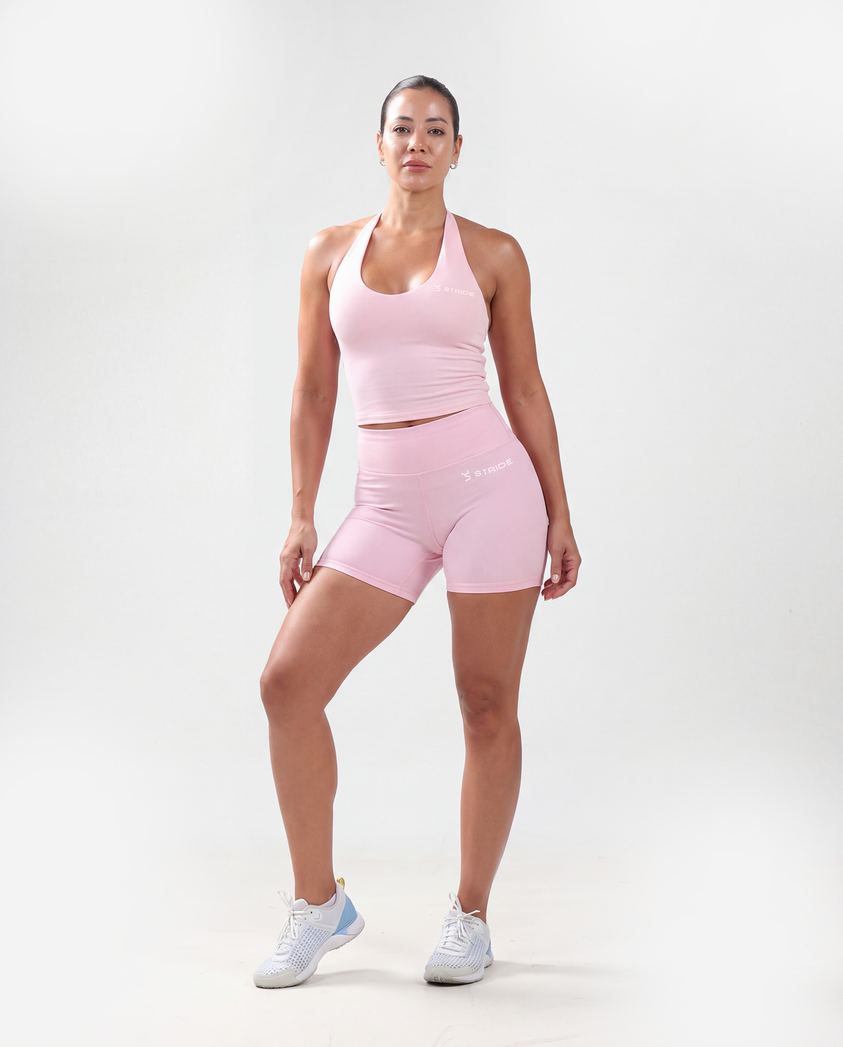 Contour Training Shorts - Sakura Pink