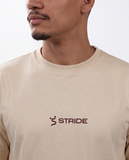 Form Built for Motion Graphic Tee - Beige