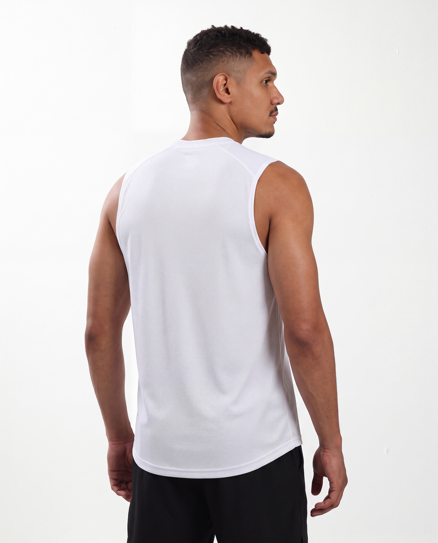 Basis Training Tank - Swan White
