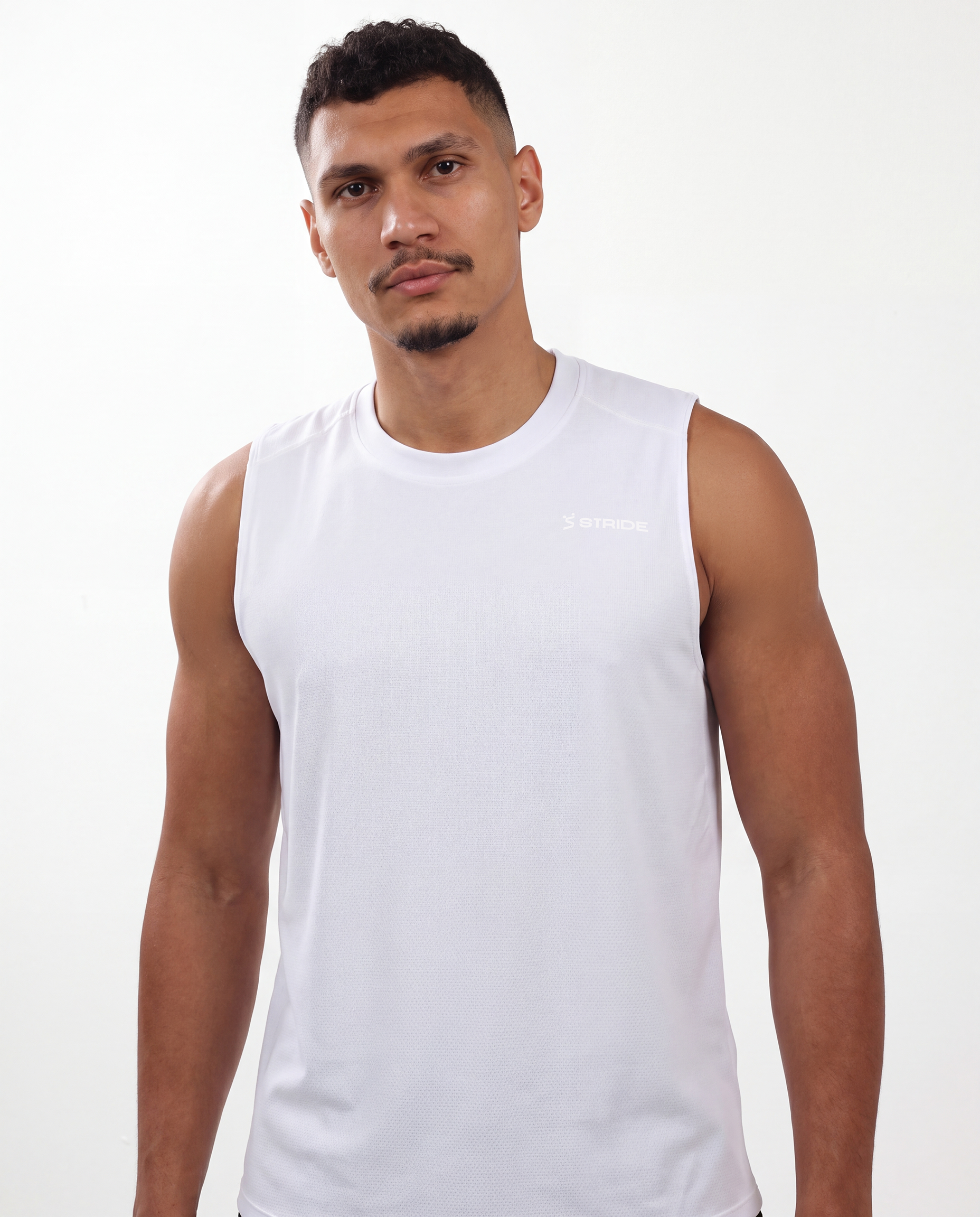 Basis Training Tank - Swan White